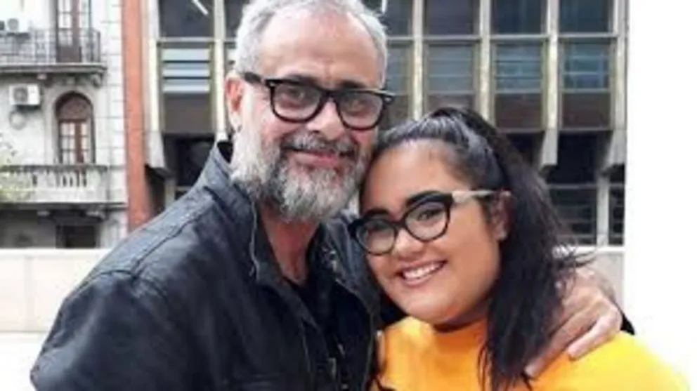 Jorge despide a su hija Rocío