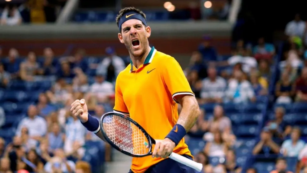 Que gane el mejor: Juan Martín del Potro se metió en los cuartos de final