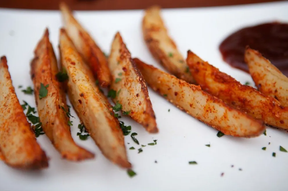 Deliciosas "Papas Cuña" en Los Blanco Tips y Recetas