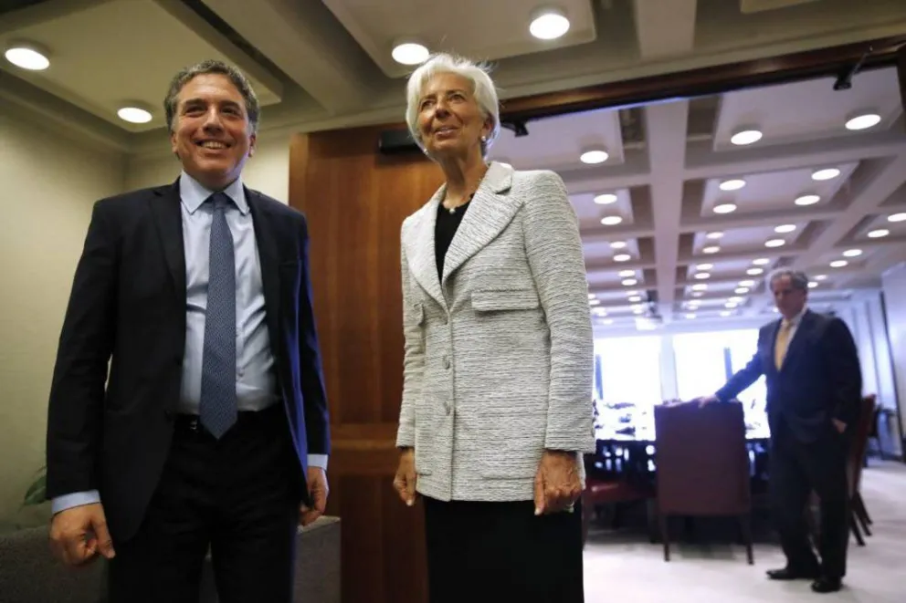 Misión internacional: el equipo económico llega a EE.UU. para llegar a un acuerdo con el FMI