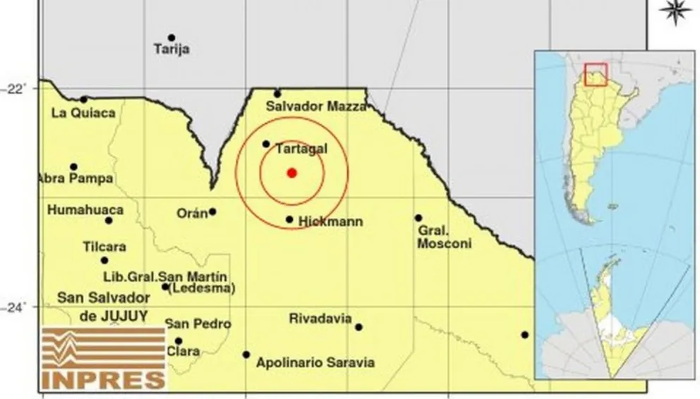 Tartagal tembló 2 veces