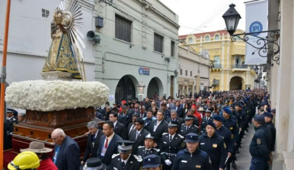 Más de 4.500 policías participarán del operativo en la procesión del Milagro