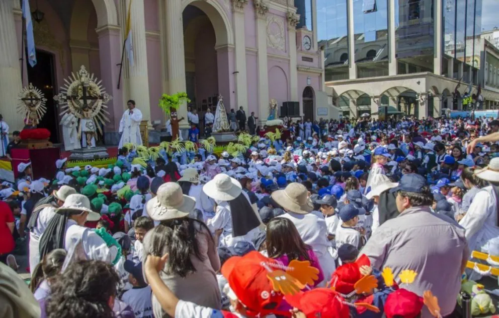 4.000 niños serán parte hoy del "Milagrito"
