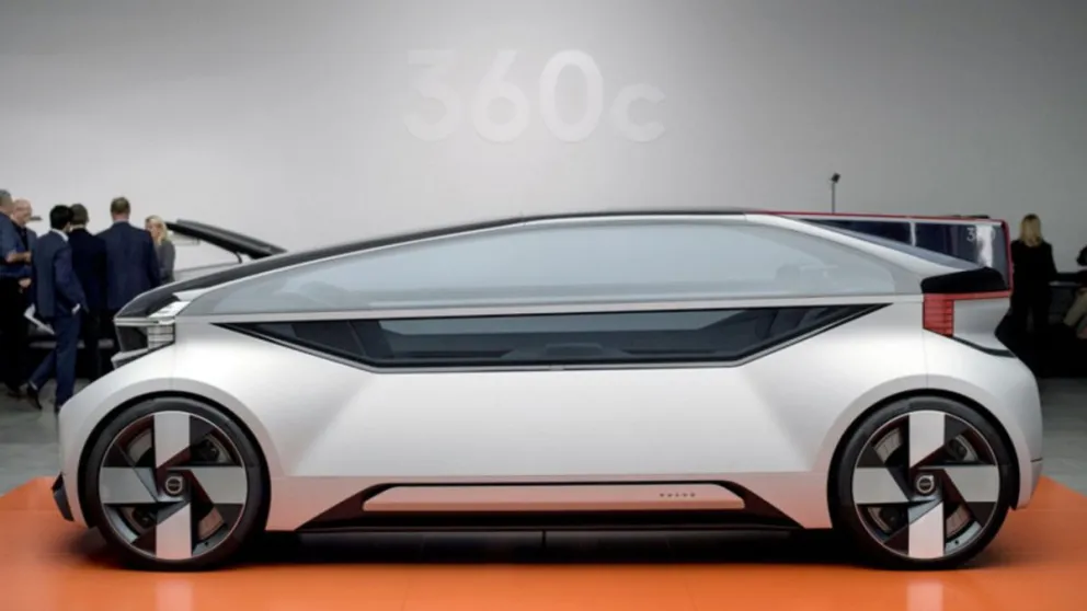 Dormitorio sobre ruedas: Volvo presentó su nuevo modelo completamente autónomo