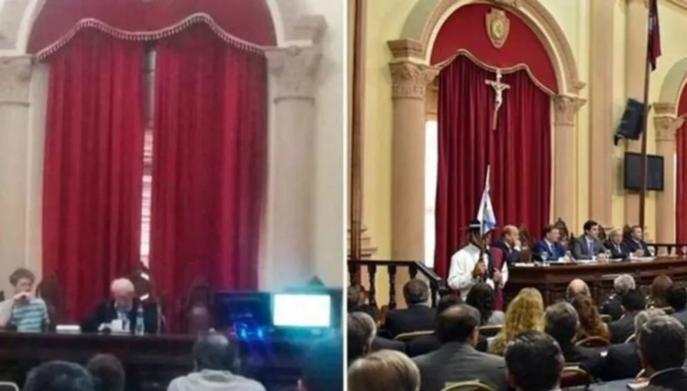 La carta de una salteña que criticó a Manuel Godoy por retirar el crucifijo de la Legislatura