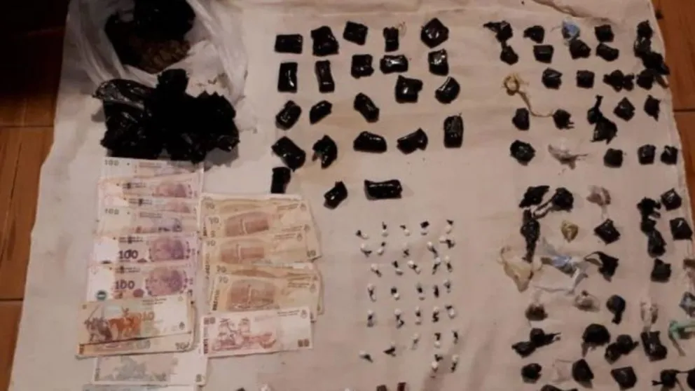 ¡Fin de la aventura!: cayó la "narcoabuela" con cocaína, marihuana y paco