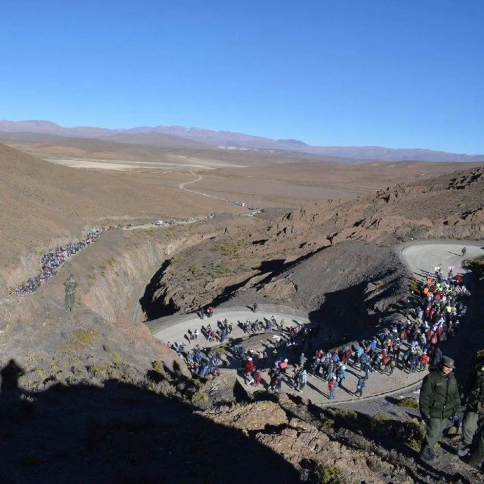 ¡Ya se vive El Milagro! Mirá cómo fue la llegada de los primeros peregrinos