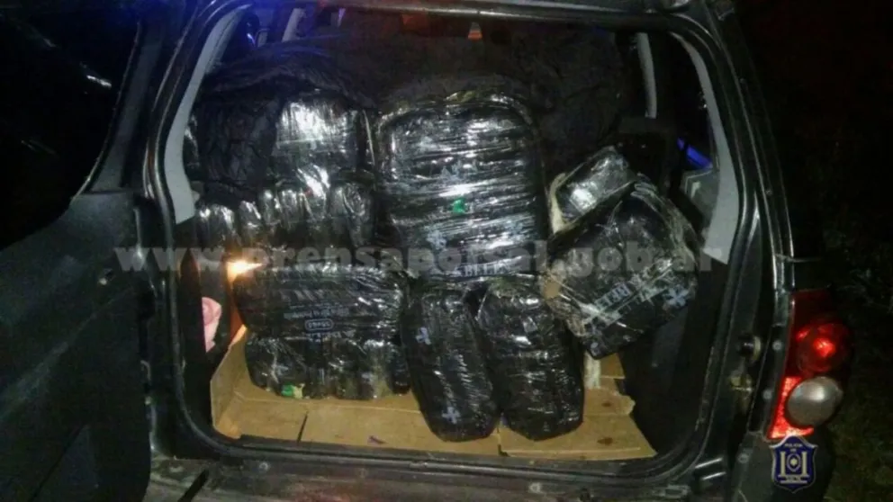 Secuestraron 150 kilos de hoja de coca valuados en $90.000