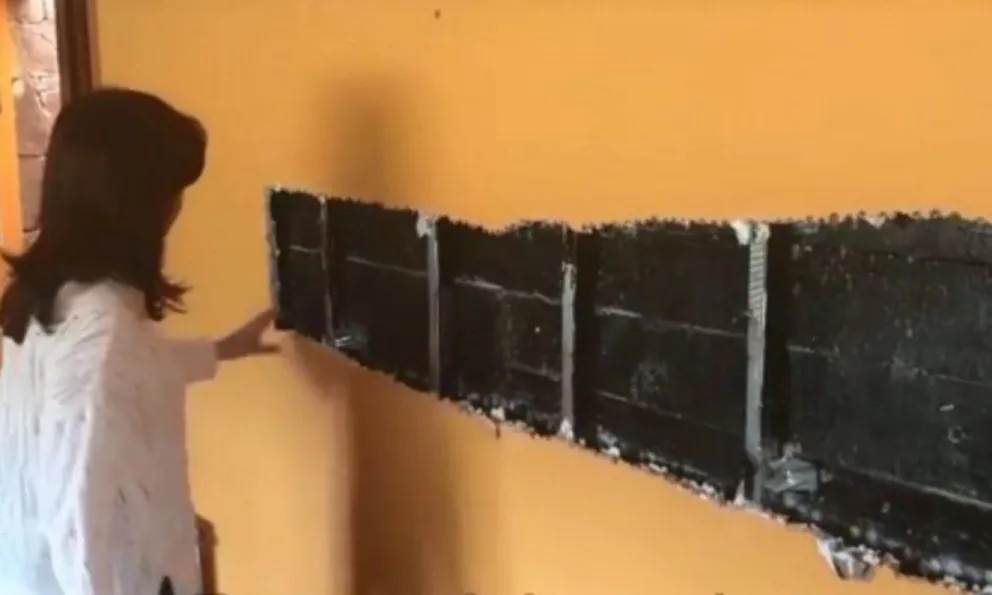 VIDEO: Cristina Kirchner denunció daños y faltante de objetos en su vivienda