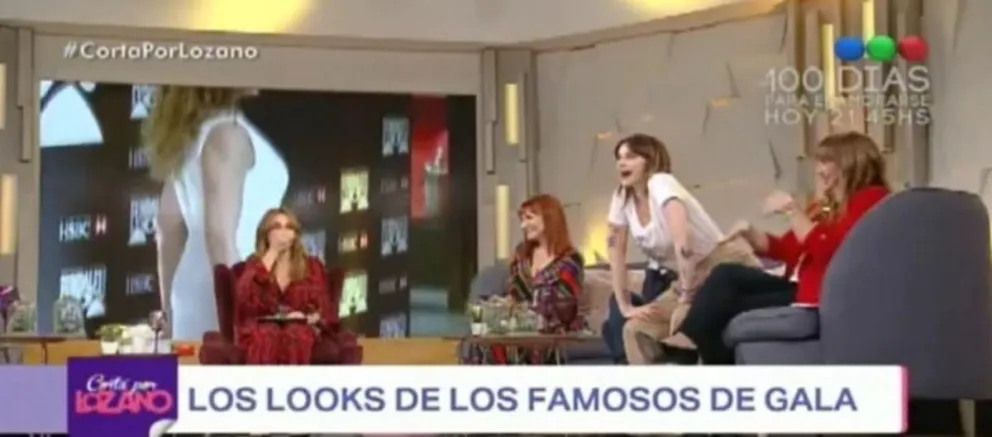 Connie Ansaldi no aguantó y "se meó" encima. La deschavaron en el programa