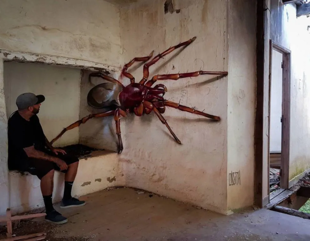 Alucinantes grafitis 3D que te volaran la cabeza