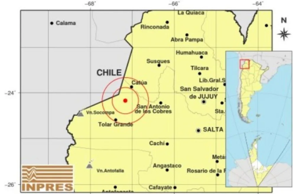 ¿Lo sentiste? A horas de la procesión, tembló Salta
