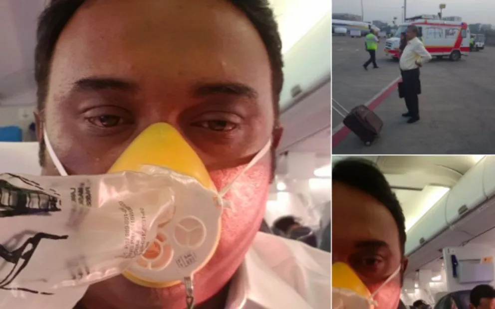 Tripulación se olvida de presurizar la cabina y decenas de pasajeros sangran por la nariz