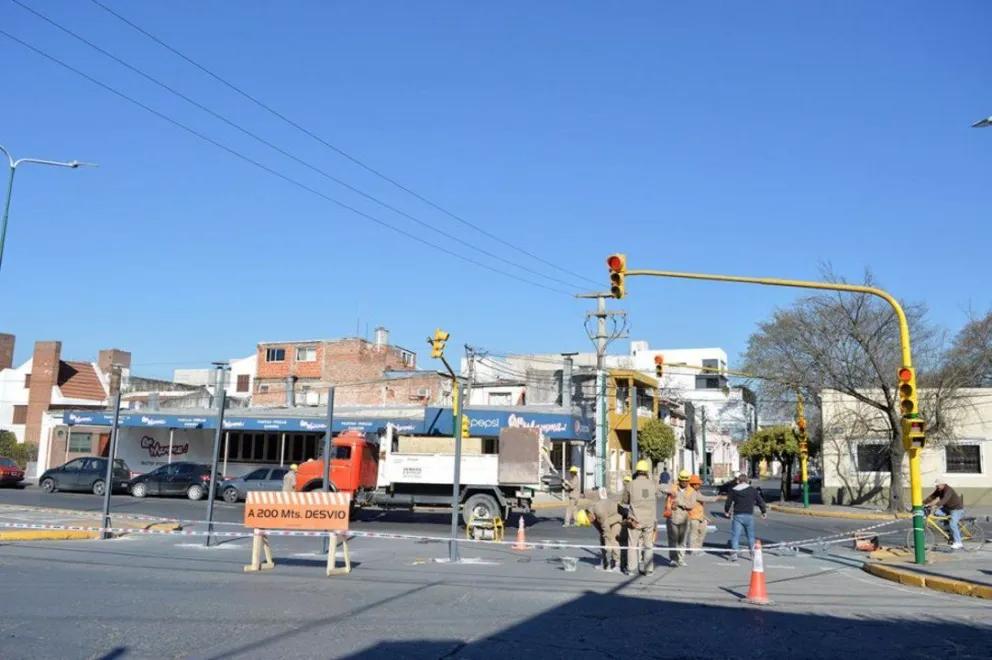 El lunes habrá cortes por calle España