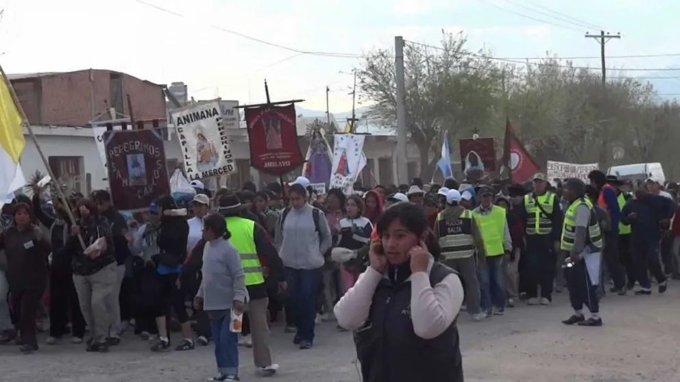 Llegan cerca de 47.000 peregrinos a Salta