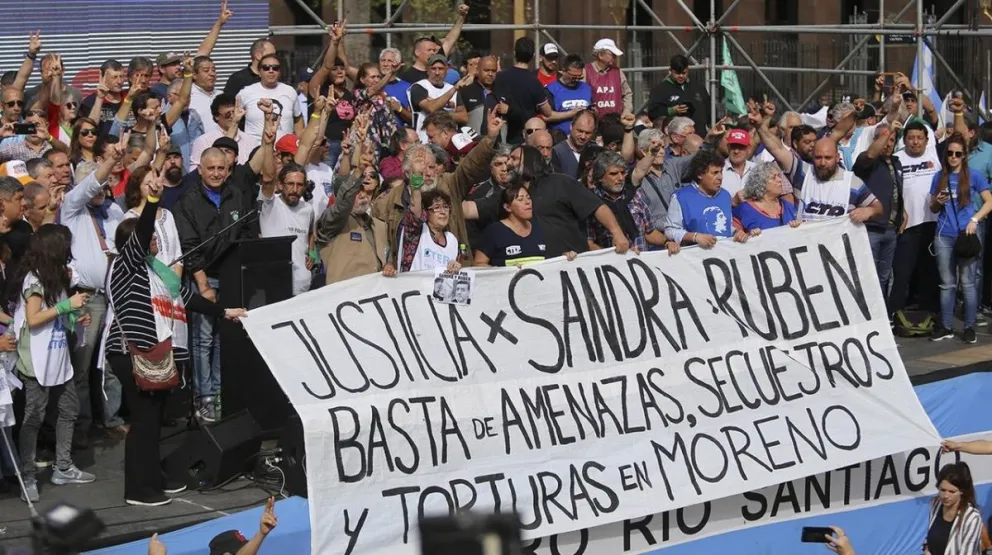 Previa del paro contra Macri: acto en la plaza. Mirá lo que dijeron los principales referentes