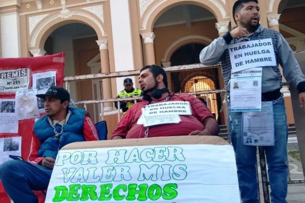 Huelga de hambre en la Legislatura