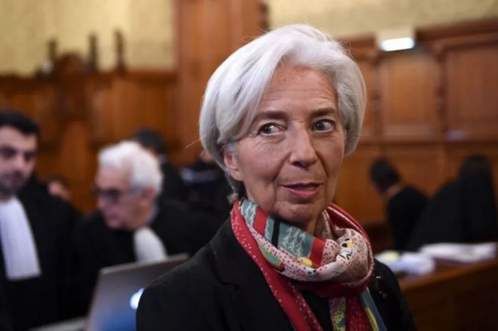 Christine Lagarde, directora del FMI, condenada por negligencia en el desvío de fondos públicos