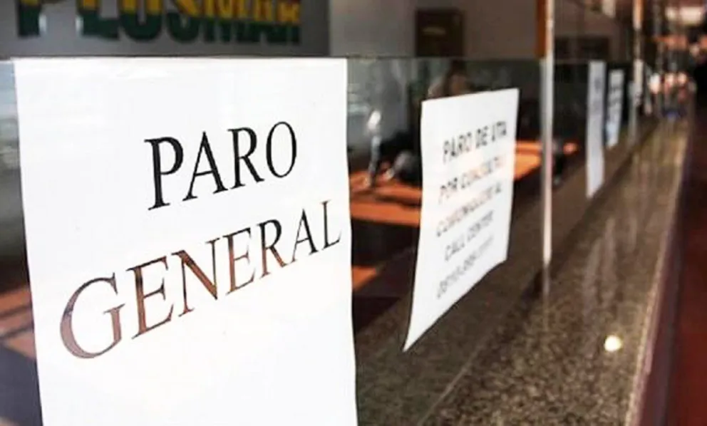 El paro en las redes sociales:  #YoParo vs #YoNoParo
