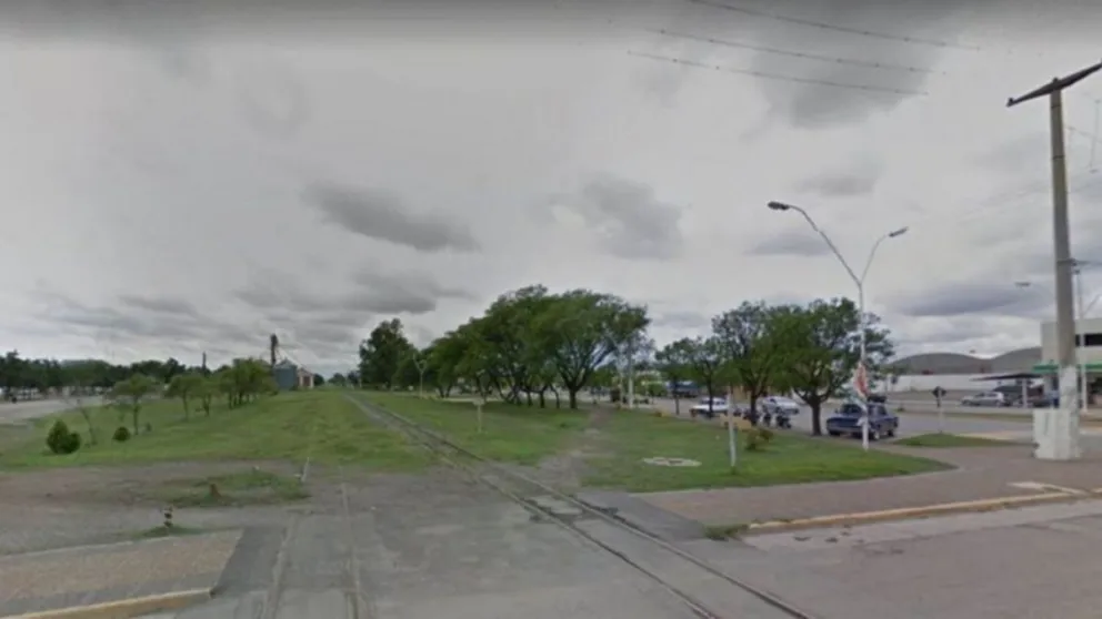 Macabro: ataron a un perro a las vías y el tren lo partió al medio. IMÁGENES FUERTES
