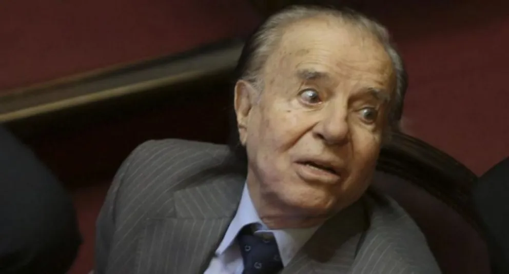 Carlos Menem absuelto en la causa de las armas
