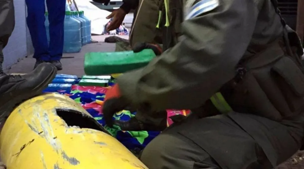 Gendarmería incautó más de 67 kilos de cocaína