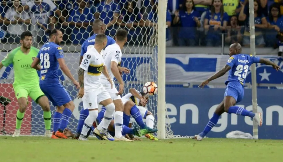 Mirá los goles del partido Boca vs Cruzeiro