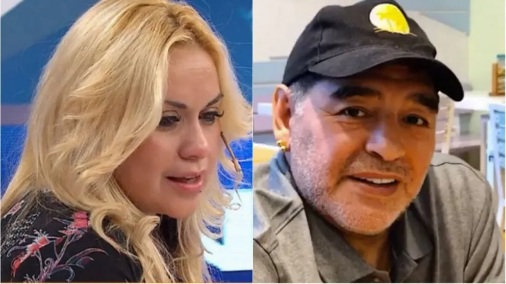 Apuntó contra Maradona: la picante respuesta Ojeda a su ex, tras querer pedirle la tenencia de Dieguito