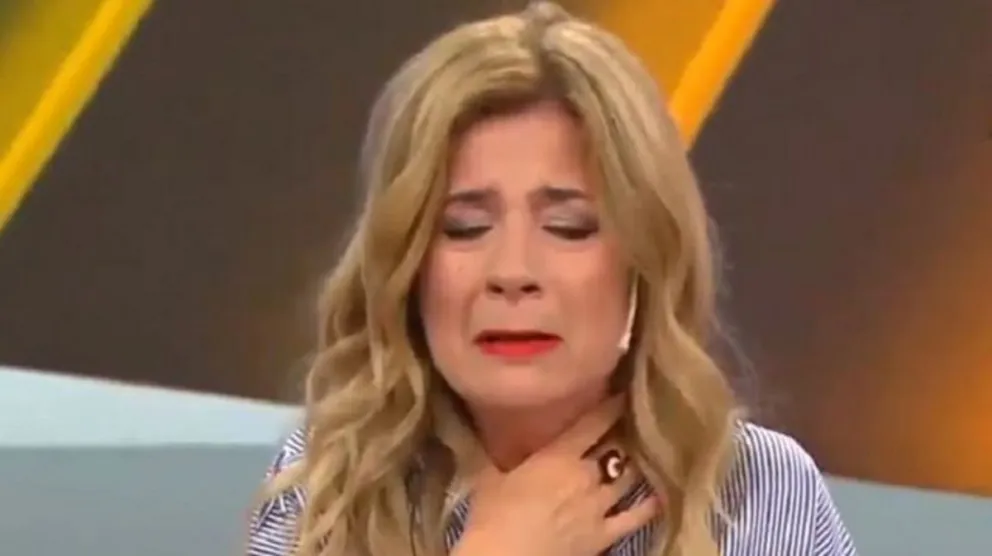 Mercedes Ninci lloró en vivo por la crisis económica del país