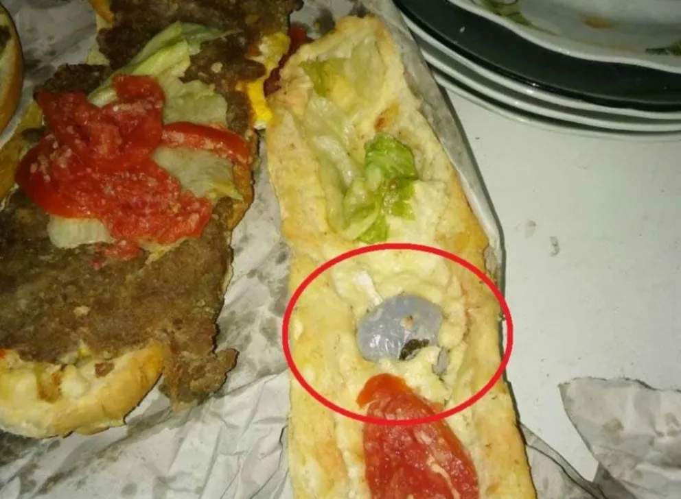 La detuvieron por llevarle droga a un recluso dentro de un sándwich