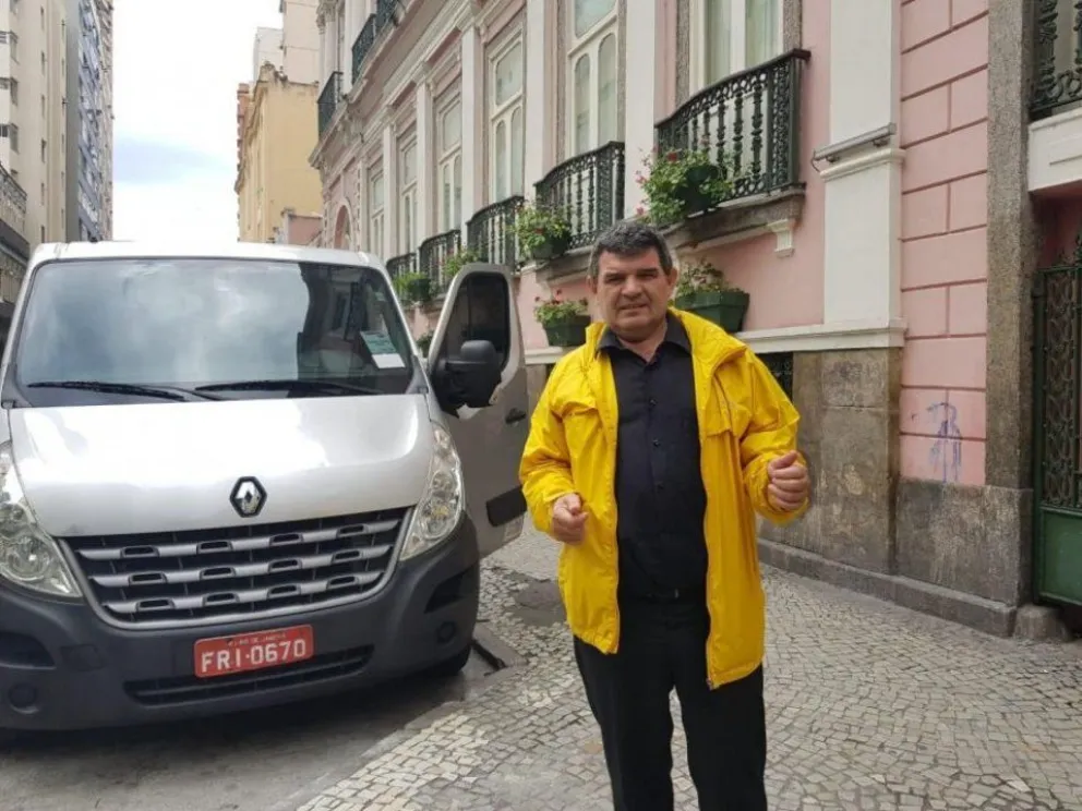Olmedo viajó a Brasil para apoyar al candidato de ultraderecha, Jair Bolsonaro