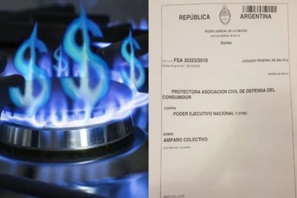 Otro freno al aumento de gas: Protectora Salta presentó un amparo