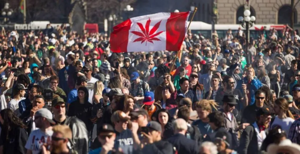 Canadá se convirtió en el segundo país que legaliza la marihuana