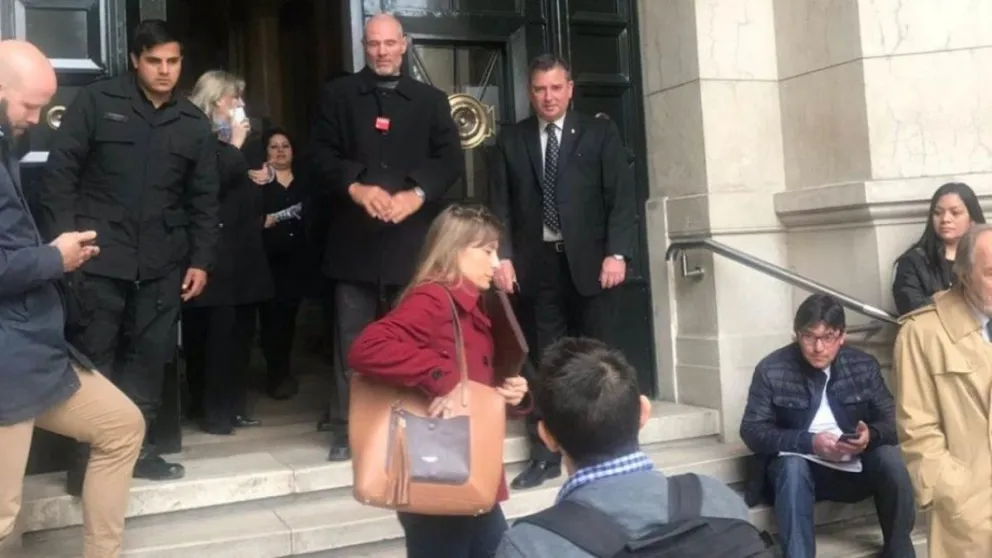 Amenaza de bomba en Tribunales