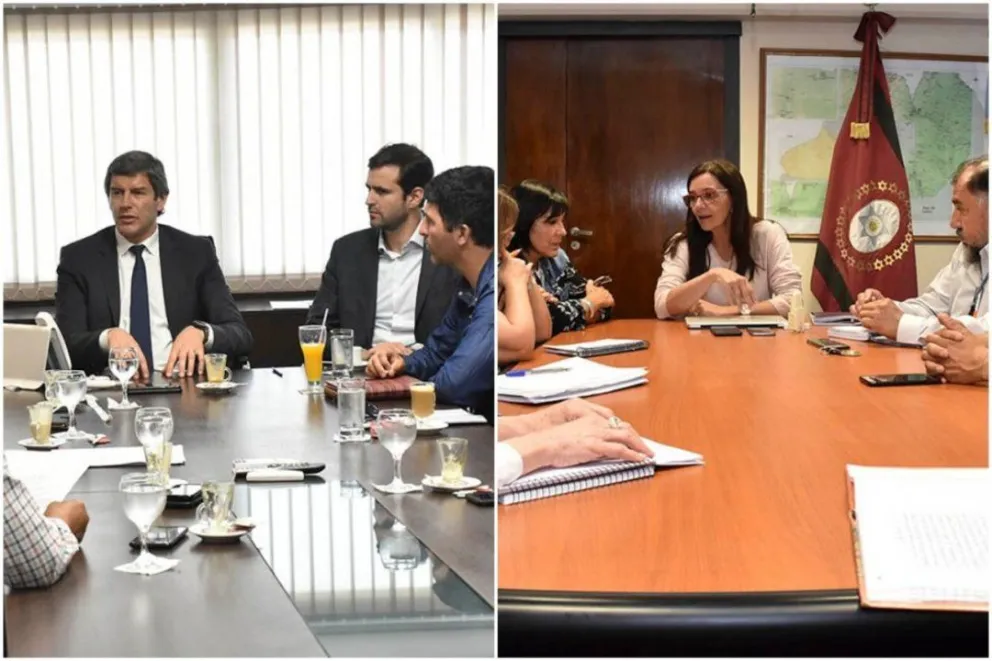 Ministros se reunieron con gremios docentes para tratar apertura de paritarias