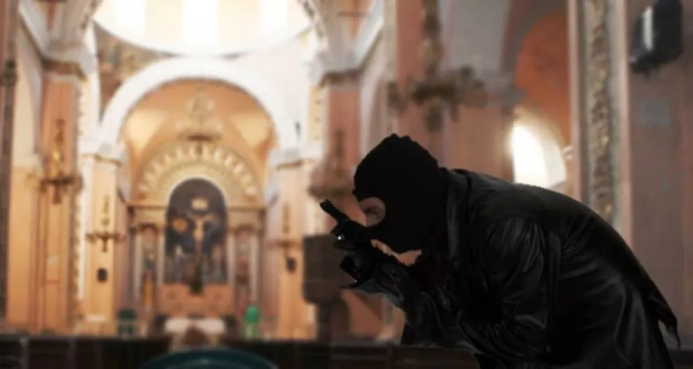 Robo en la Parroquia del padre Farfán en Vaqueros