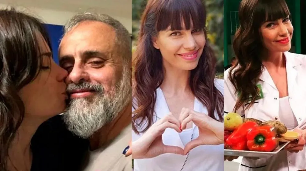 Indignación con la novia de Rial por vender ensaladas en frascos