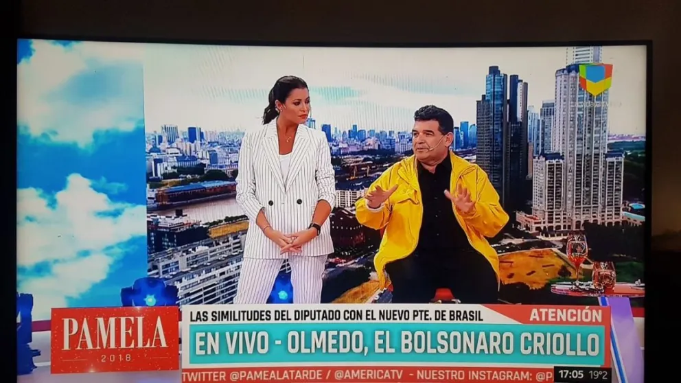 Alfredo Olmedo arrasó con las encuestas en "Pamela a la tarde"