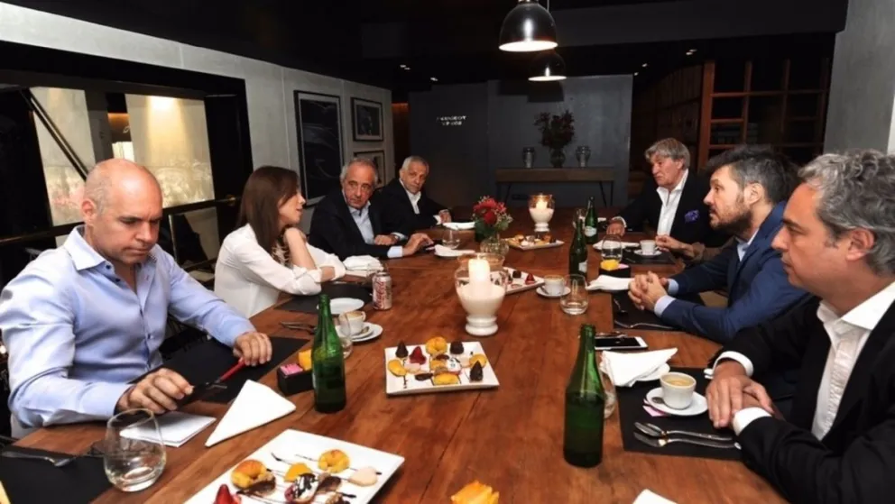 Revuelo por el almuerzo de Tinelli con Vidal y Rodríguez Larreta
