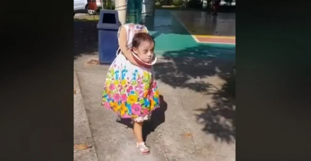 Creativad al máximo: la niña con el mejor disfraz de Halloween es furor en las redes sociales. VIDEO