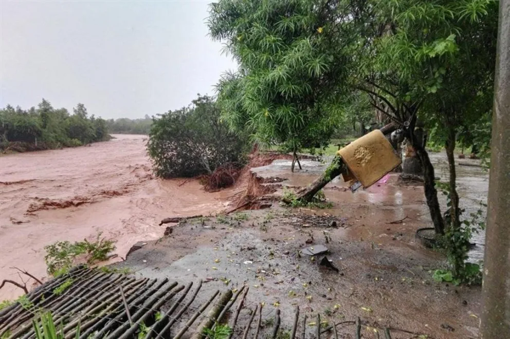 A causa de las inundaciones varios parajes se encuentran incomunicados