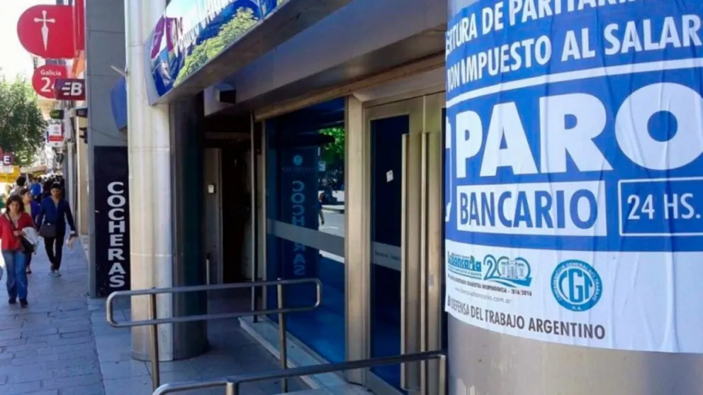 Realizá tus trámites con anticipación, porque el miércoles habrá paro bancario