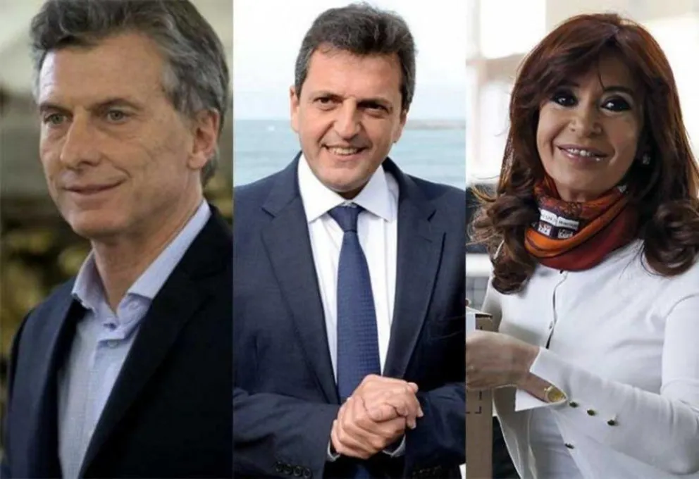 Macri, Cristina y Massa son los elegidos en sus espacios, según una encuesta