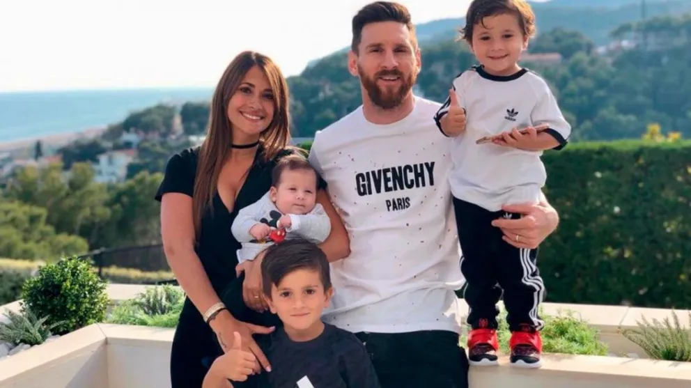 El mensaje de Antonela Roccuzzo a Thiago Messi por su cumpleaños