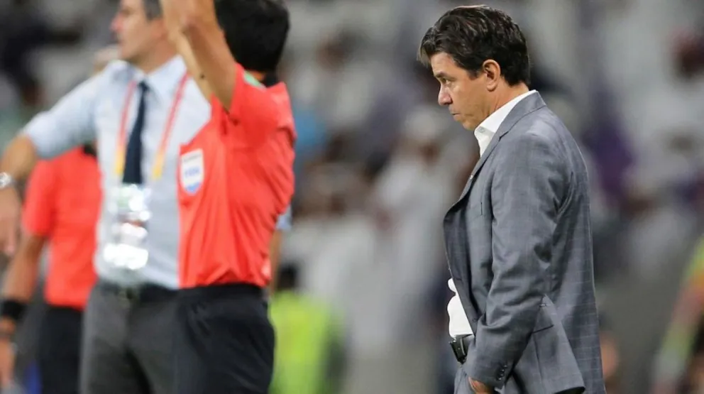 Marcelo Gallardo: "Lo que se logró frente a Boca no queda manchado por esta derrota"