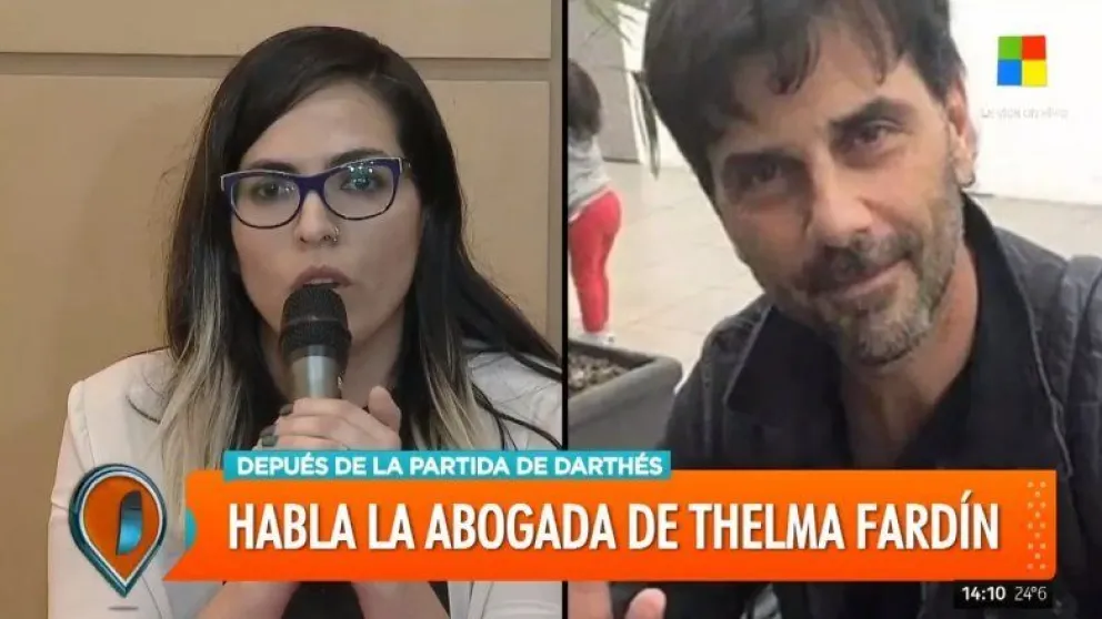 La abogada de Thelma Fardin: "Aunque Darthés se haya ido a Brasil, la investigación puede continuar"
