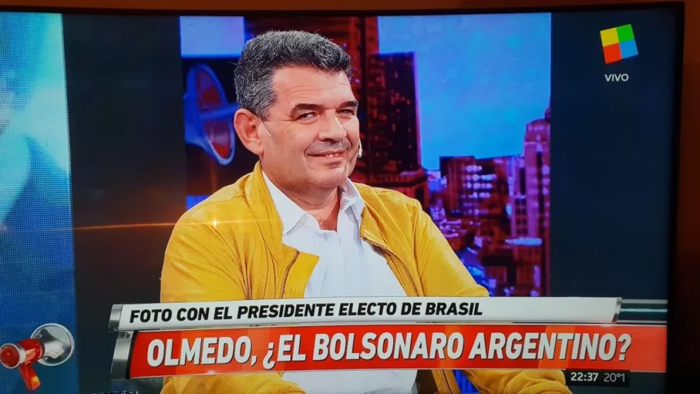 Alfredo Olmedo: "Voy a ser presidente de la Nación"