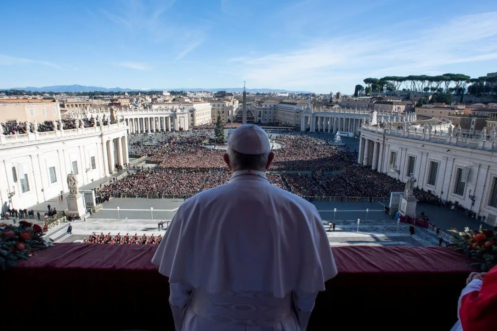 "¡Cristo ha nacido por nosotros!": emotivo mensaje del Papa Francisco