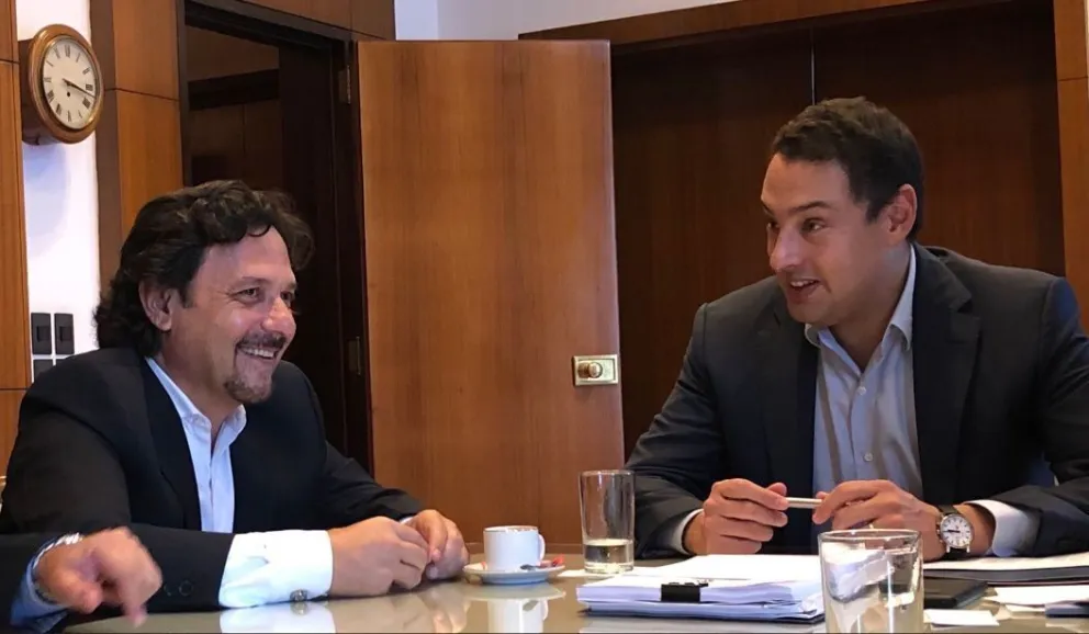 Gustavo Sáenz y Leandro Cuccioli, titular de la AFIP, juntos: conocé por qué