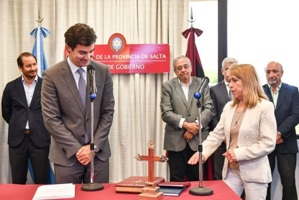 Salta oficializó a su nueva ministra de Trabajo